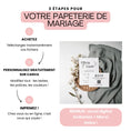 Charger l'image dans la visionneuse de la galerie, Papeterie de mariage personnalisable Canva, invitation + carte RSVP assorties, textes et couleurs modifiables. Téléchargement instantané, impression maison ou professionnelle, bonus digital inclus (invitation + carte merci).