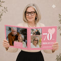 Livre d'Or Anniversaire 70 ans | Modèle Canva à personnaliser