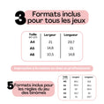 Charger l'image dans la visionneuse de la galerie, Pack 53 jeux de mariage imprimables – formats inclus A4, A5, A6 pour les jeux et affiches binômes disponibles en A0 à A4