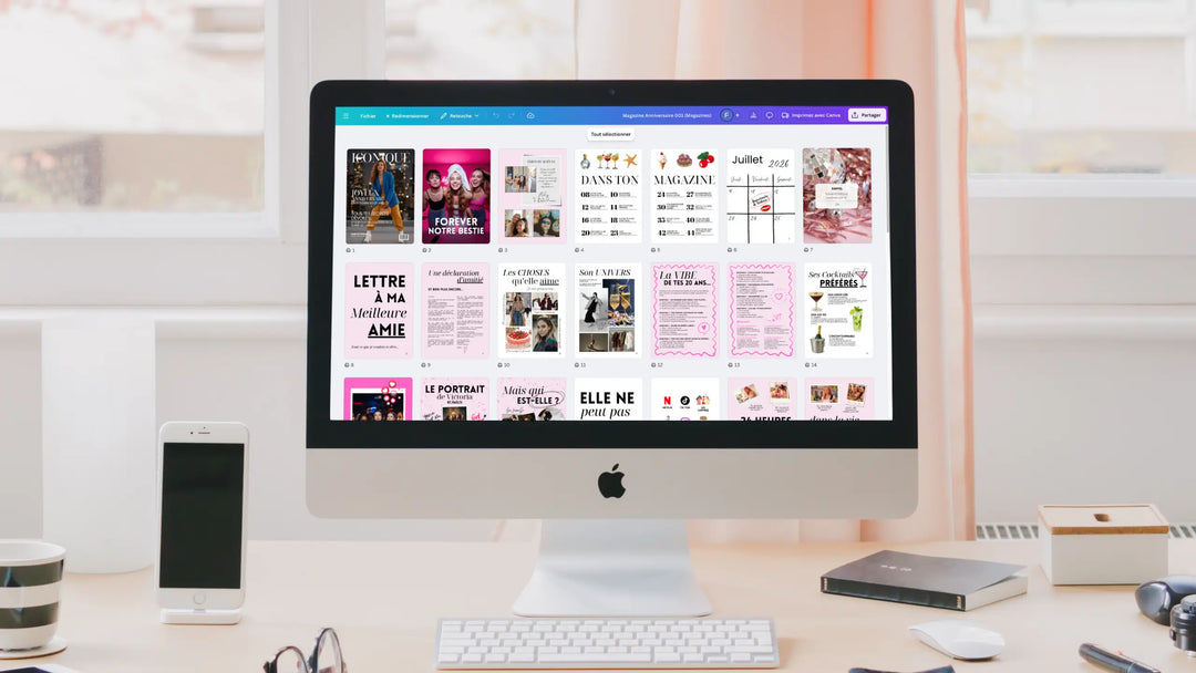 Comment créer un magazine Vogue personnalisé sur Canva : Guide Complet