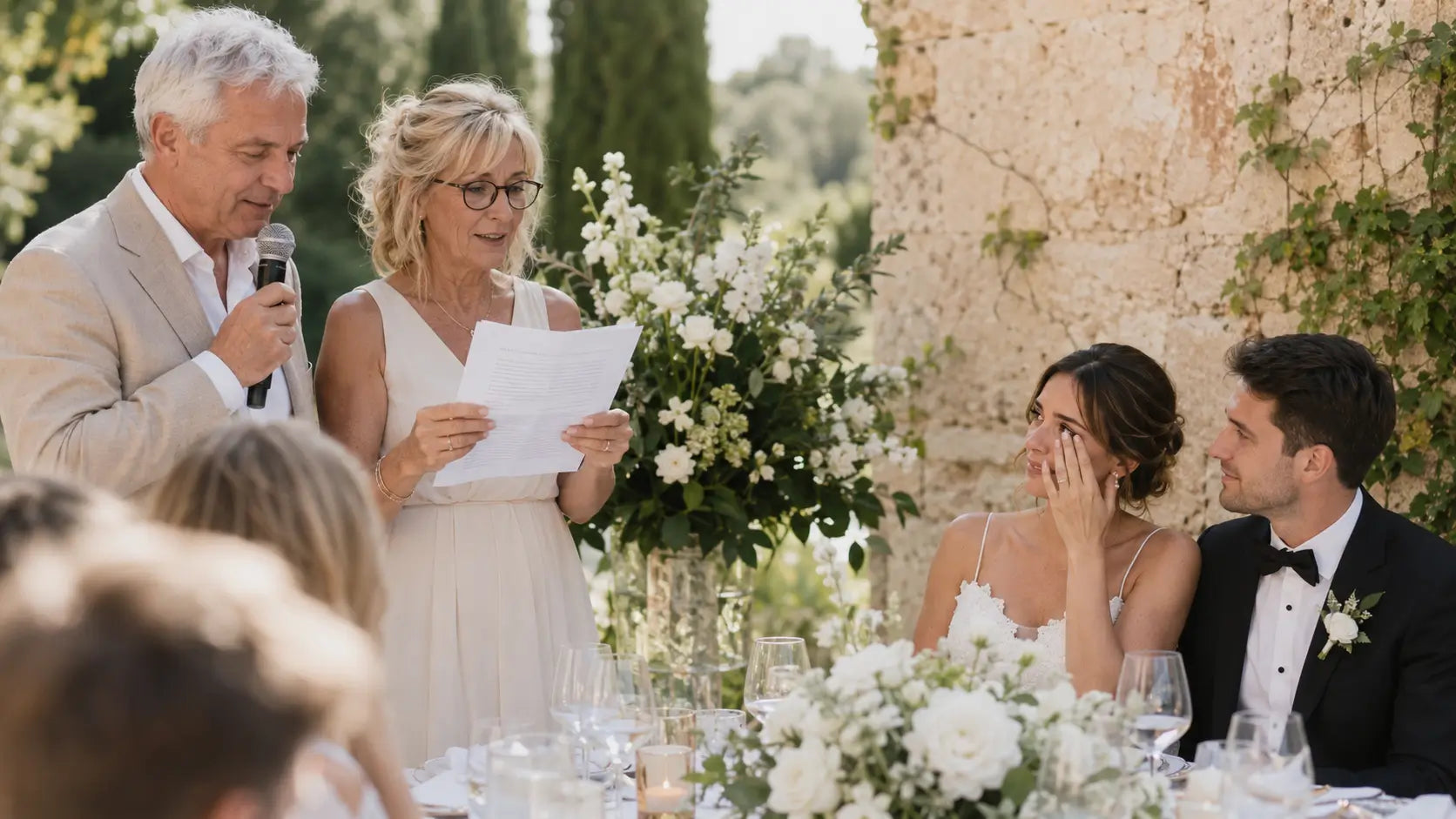 Discours de mariage des parents : 18 exemples et un modèle de lettre