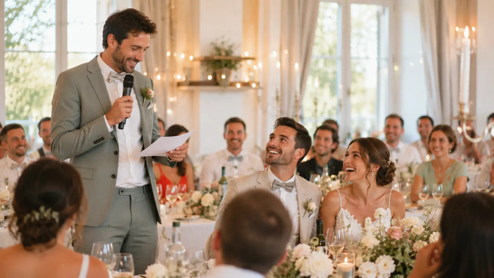 Réussir votre Discours de Témoin de Mariage