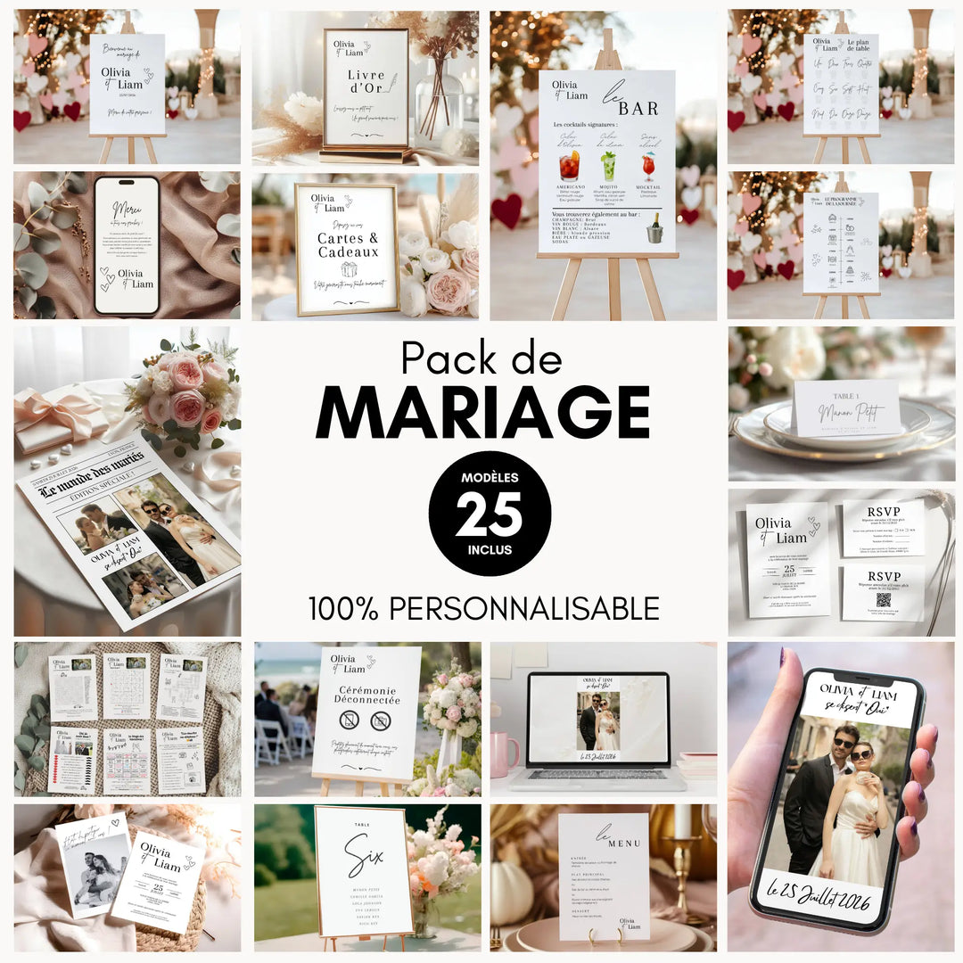 Packs Événement Personnalisables