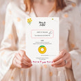 Charger l'image dans la visionneuse de la galerie, Carte du jeu des 12 mois mariage à imprimer : exemple mois de juillet avec objet à trouver et gage amusant pour animer la soirée des mariés
