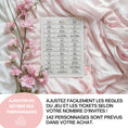 Charger l'image dans la visionneuse de la galerie, Cartes du jeu des binômes mariage à imprimer et personnaliser – jusqu’à 142 personnages pour s’adapter à vos invités
