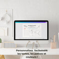 Charger l'image dans la visionneuse de la galerie, Jeu de mariage d’où viennent nos invités, carte du monde personnalisable sur Canva.
