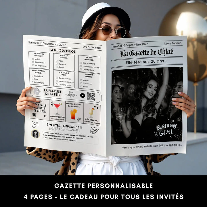 Gazette personnalisée d&