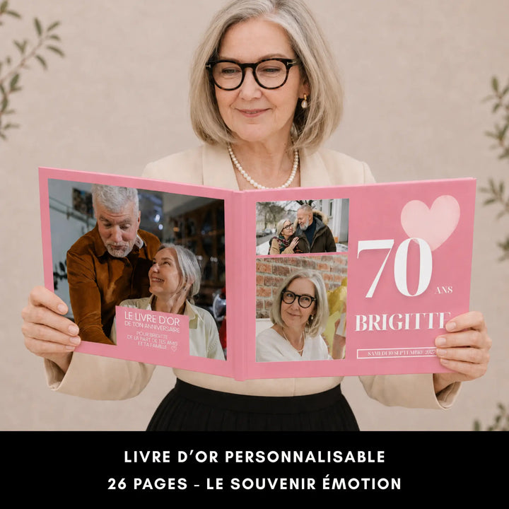 Kit Anniversaire 70 ans | Modèles Canva à personnaliser