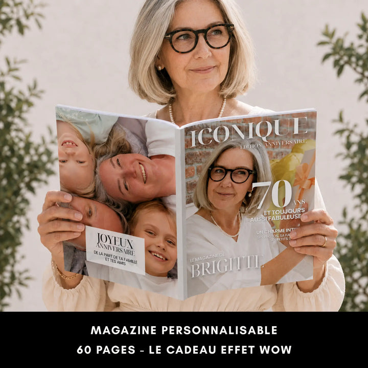 Kit Anniversaire 70 ans | Modèles Canva à personnaliser