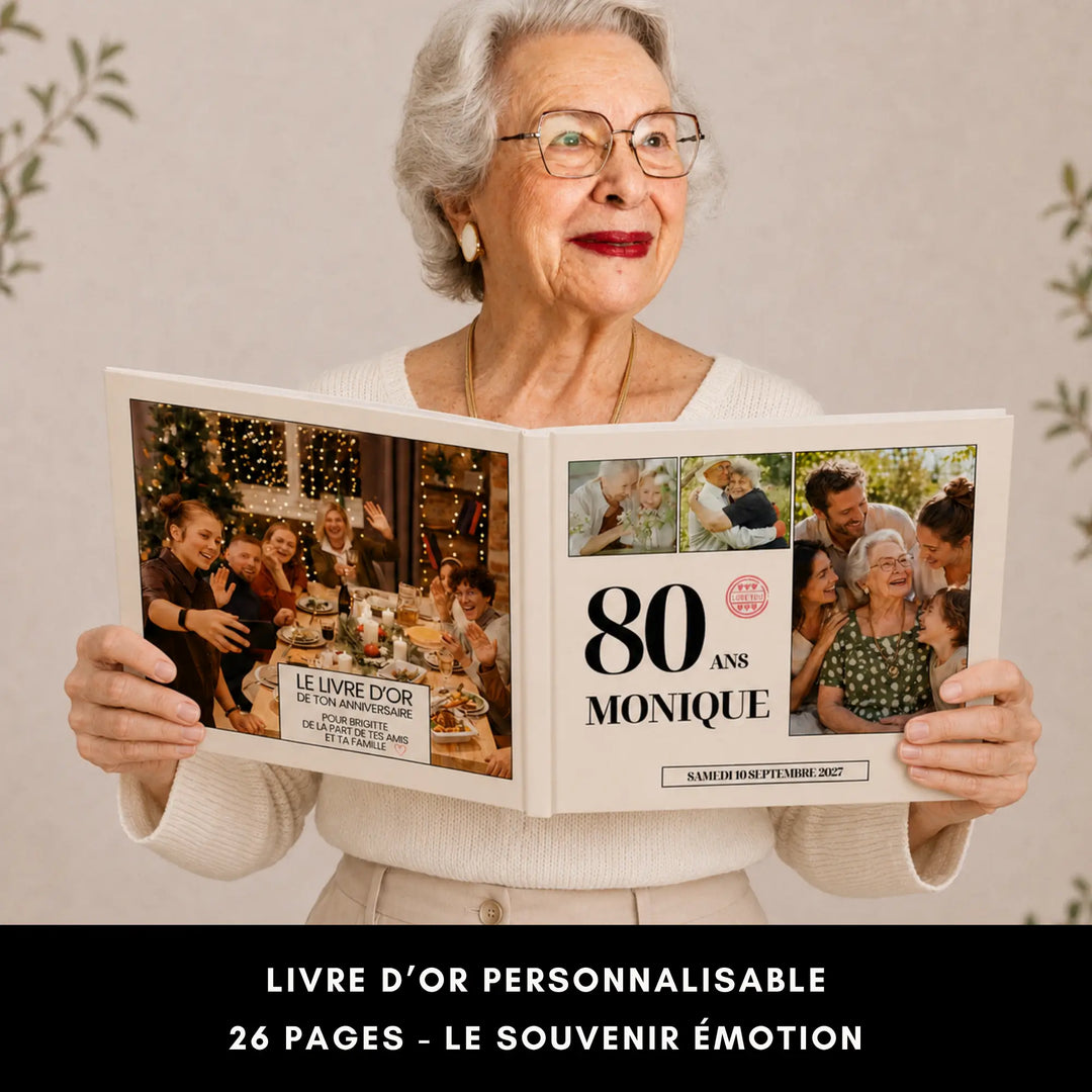 Kit Anniversaire 80 ans | Modèles Canva à personnaliser
