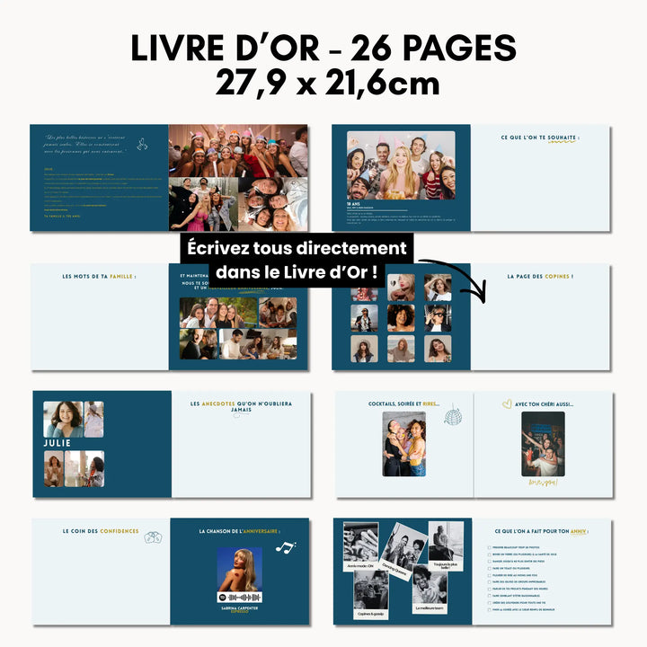 Modèle Canva de livre d&