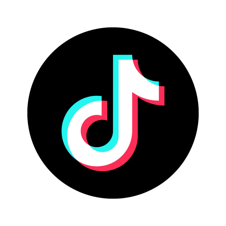 Logo Tik Tok couleur pour Template Boutique Cie