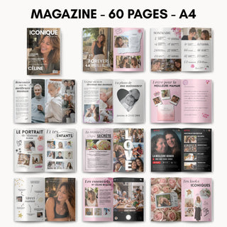 Cadeau fête des mères personnalisé : lettre, portrait et recette secrète de maman