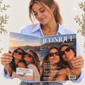 Magazine Personnalisé Sœur | Modèle Canva à personnaliser