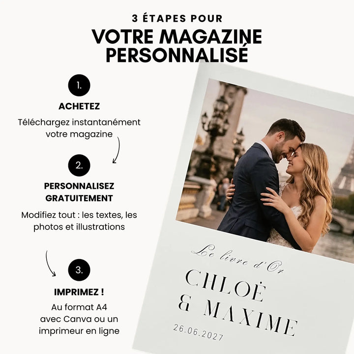3 étapes pour personnaliser son livre d&