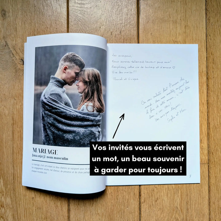 Photo montrant le livre d&
