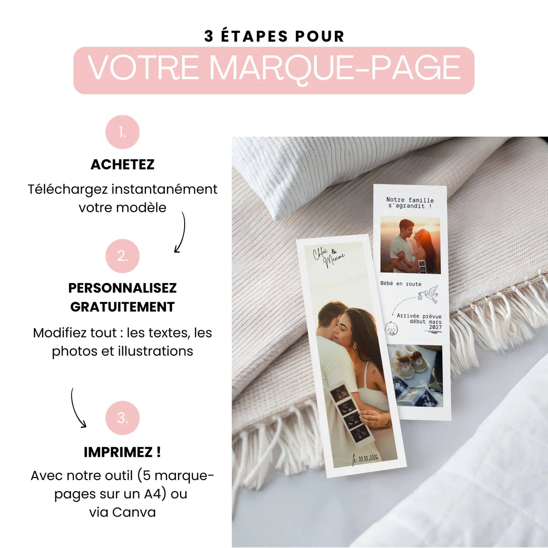 Comment acheter le modèle de reveal grossesse, souvenir trop mignon à conserver pour la famille et les proches.