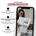 Charger l'image dans la visionneuse de la galerie, Pack EVJF personnalisable sur Canva avec jeux, playlist, menu des cocktails et gazette à imprimer
