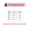 Charger l'image dans la visionneuse de la galerie, Formats disponibles pour panneau de bienvenue mariage personnalisable – tailles A0, A1, A2, A3 en cm. Impression recommandée chez un professionnel.
