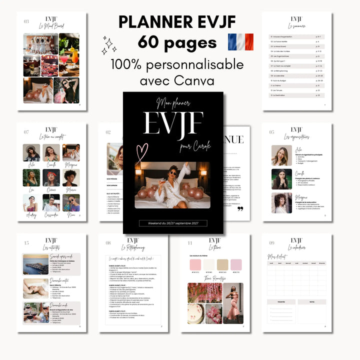 Kit EVJF personnalisé essentiel Love