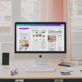 Charger et lire la vidéo dans la visionneuse de la galerie, Video de présentation sur Canva d'un gazette bapteme personnalisée.
