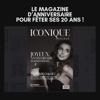 Vidéo des pages du magazine personnalisé anniversaire 20 ans pour elle.