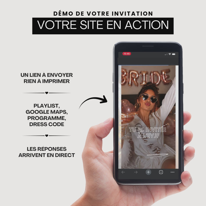 Démonstration du site d&